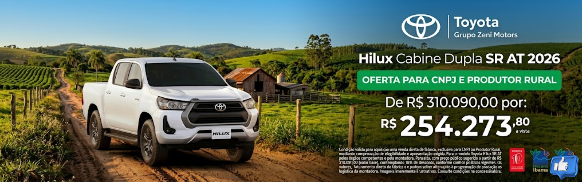 Banner Promoção Desktop